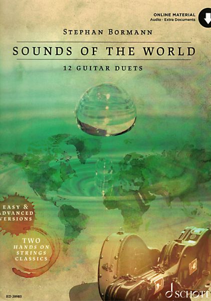Bormann, Stephan: Sound of the World (+ online Audio) for 2 Guitars, sheet music