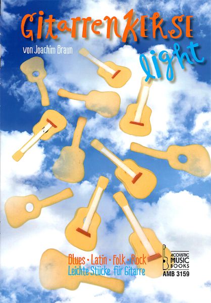 Braun, Joachim: Gitarrenkekse light Vol. 2, easy pieces for guitar, sheet music