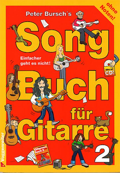 Bursch, Peter: Peter Bursch`s Songbook for guitar Vol. 2