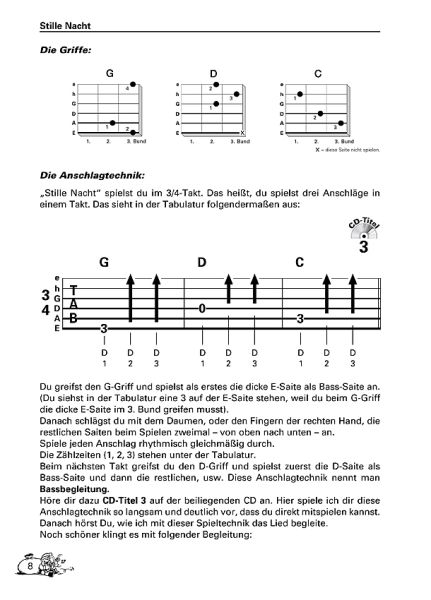 Bursch, Peter: Weihnachtsliederbuch, Noten, Beispiel 2