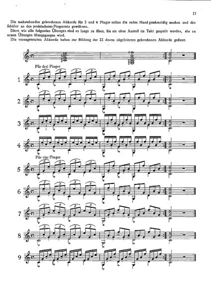 Carcassi, Matteo: Gitarrenschule 1 - Guitar method Vol. 1, sheet music