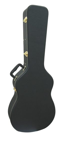 Guitar case for classical guitar, black
