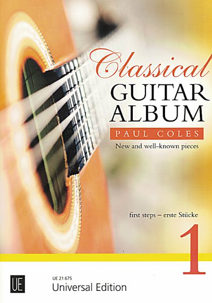 Coles, Paul: Classical Guitar Album Vol. 1, sheet music for guitar solo