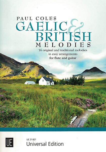 Coles, Paul: Gaelic & British Melodies for Flute and Guitar, sheet music