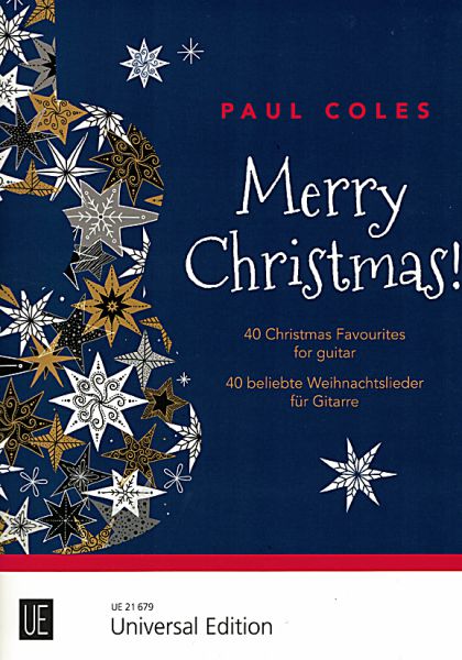 Coles, Paul: Merry Christmas, Weihnachtslieder für Gitarre solo, Noten
