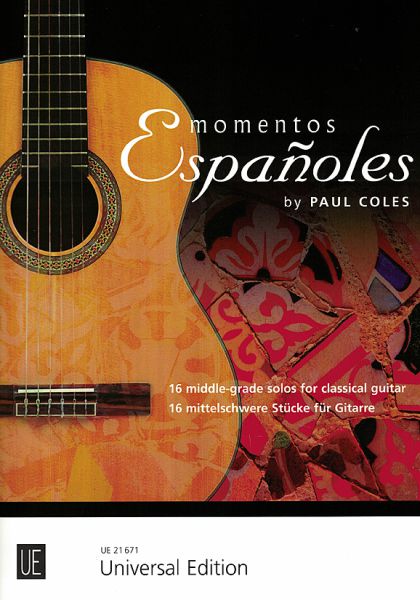 Coles, Paul: Momentos Espanoles, 16 Spanische Stücke für Gitarre solo, Noten