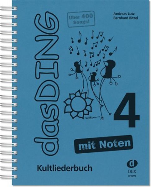 Das Ding Band 4, Songbook, Kultliederbuch für Gitarre, ohne Noten