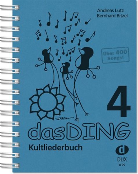 Das Ding Band 4, Songbook, Kultliederbuch für Gitarre, ohne Noten