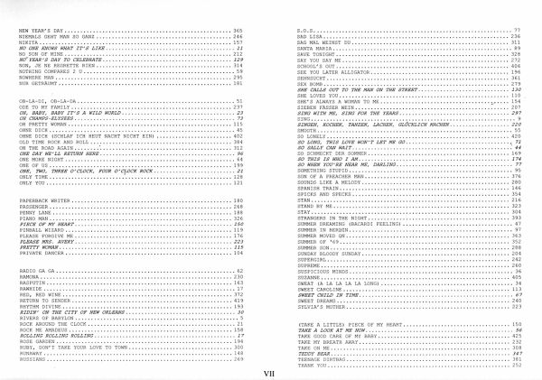 Das Ding Band 2 mit Noten - Kultliederbuch, Songbook für Gitarre, Melodie, Text und Akkorde Inhalt