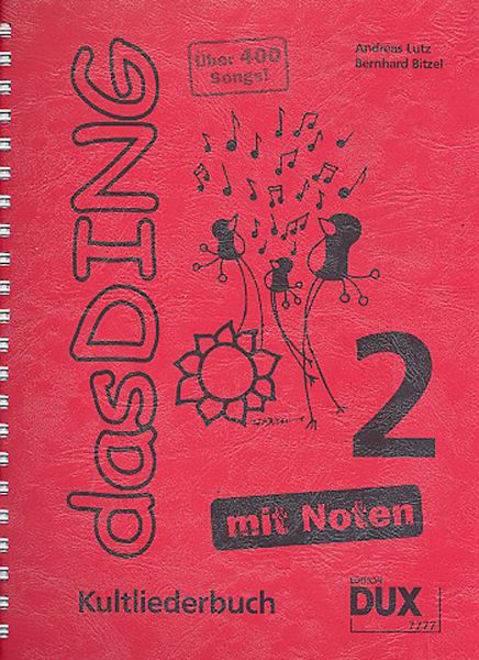 Das Ding Band 2, Kultliederbuch, Songbook