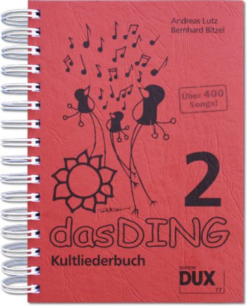 Das Ding Band 2, Kultliederbuch, Songbook