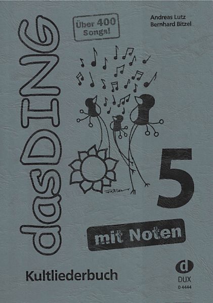 Das Ding Band 5, Kultliederbuch, Songbook für Gitarre