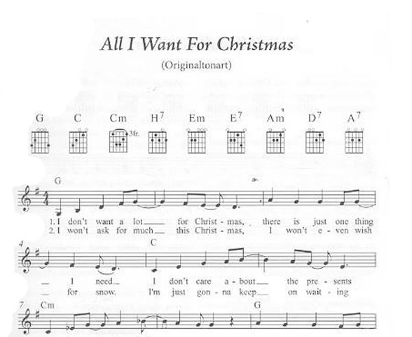 Das Weihnachtsliederbuch für Alt und Jung für Gesang und Gitarre
