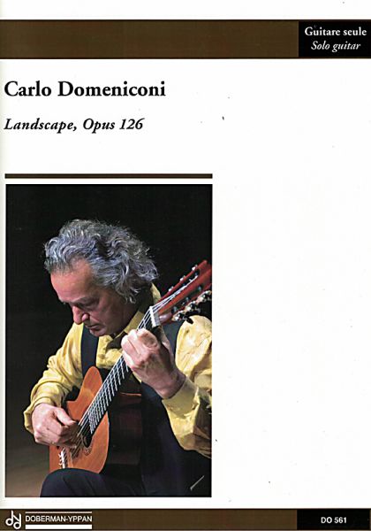 Domeniconi, Carlo: Landscape op. 126 for guitar solo, sheet music