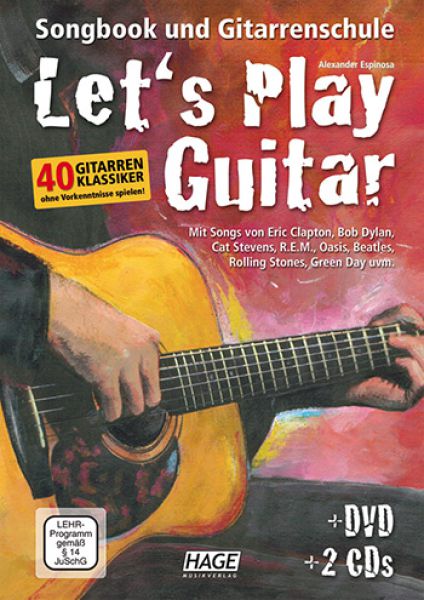 Let`s Play Guitar Songbook and Guitar Method by Alexander Espinosa