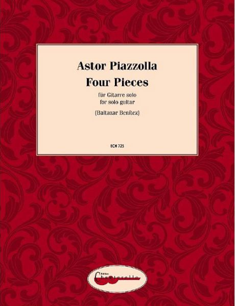 Piazzolla, Astor: 4 Pieces for guitar solo