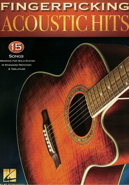 Fingerpicking Acoustic Hits for guitar solo, sheet music