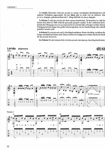 Graf-Martinez, Gerhard: Flamenco Gitarrenschule Vol. 2, Guitar Method sample