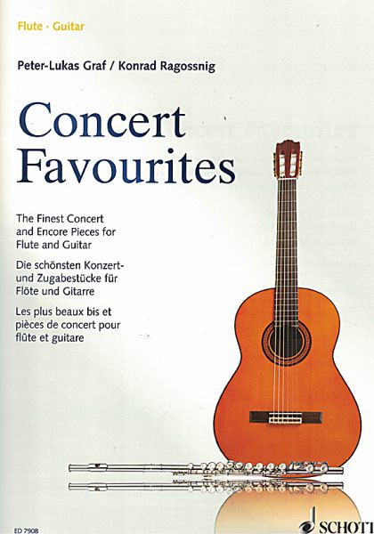 Ragossnig, Konrad & Graf, Peter-Lukas: Concert Favourites for flute and guitar, sheet music