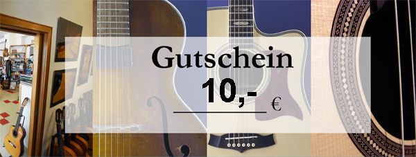 Coupon or gift voucher value 10 Euro