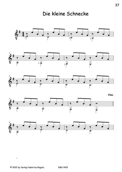 Hesse, Stephan: Gitarrenzauber Band 3 - Die Tirando-Schule, Guitar Method, language: German, sample 4