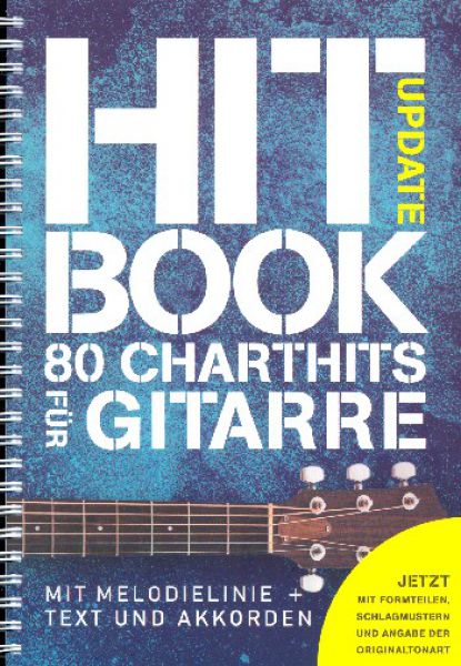 Hit Book Update - 80 Charthits für Gitarre - Songbook