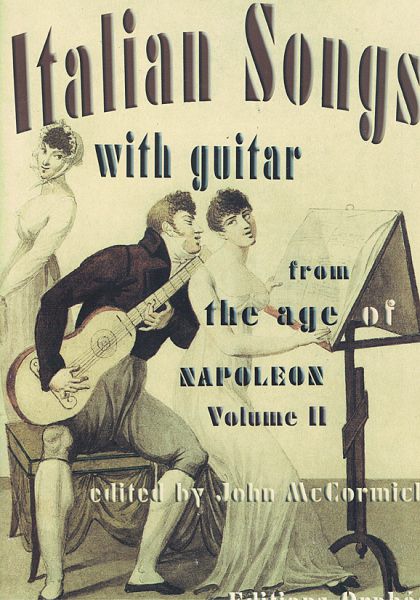 Italian Songs with Guitar Vol. 2 - From the Age of Napoleon, sheet music for Voice & Guitar