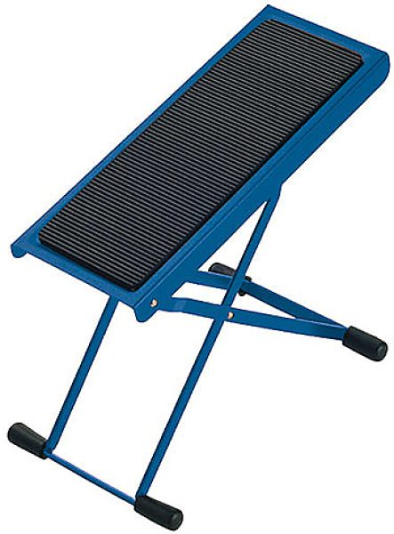 Footrest for classical guitar K&M, blue