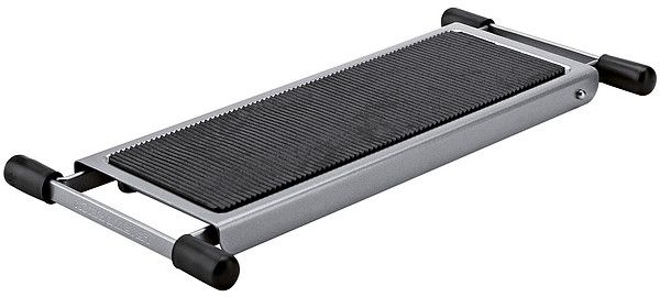 Footrest for classical guitar K&M, silver