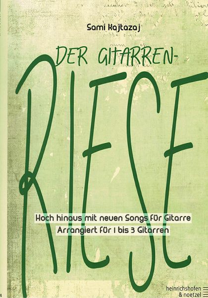 Kajtazaj, Sami: Der Gitarren Riese, easy pieces for 1-3 Guitars, sheet music
