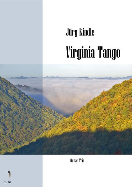 Kindle, Jürg: Virginia Tango for 3 Guitars, sheet music