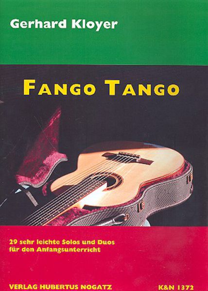 Kloyer, Gerhard: Fango Tango, very easy solos und duos for guitar, sheet music