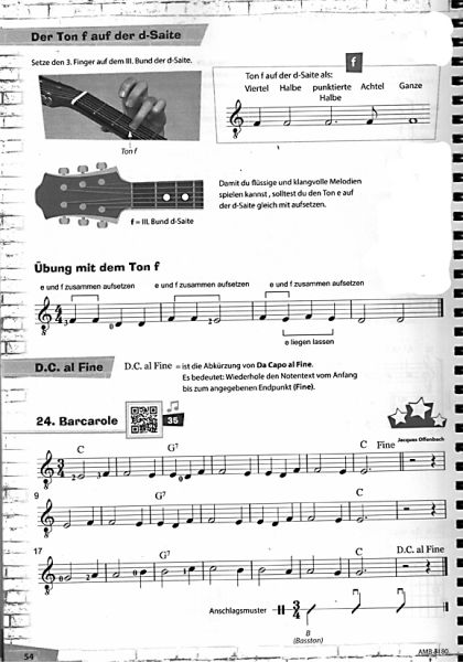 Koch-Darkow, Gerhard: House of Guitar, Die Gitarrenschule mit Rock- und Pop-Appeal, Band 1, Basics + audio Download Beispiel