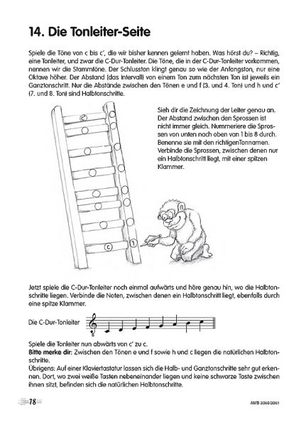 Koch-Darkow, Gerhard: Moro & Lilli Band 2,  Gitarrenschule für Kinder, Noten Besipiel