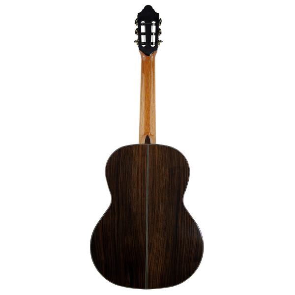 Kremona Romida spruce, rosewood, all-solid classical guitar, back view