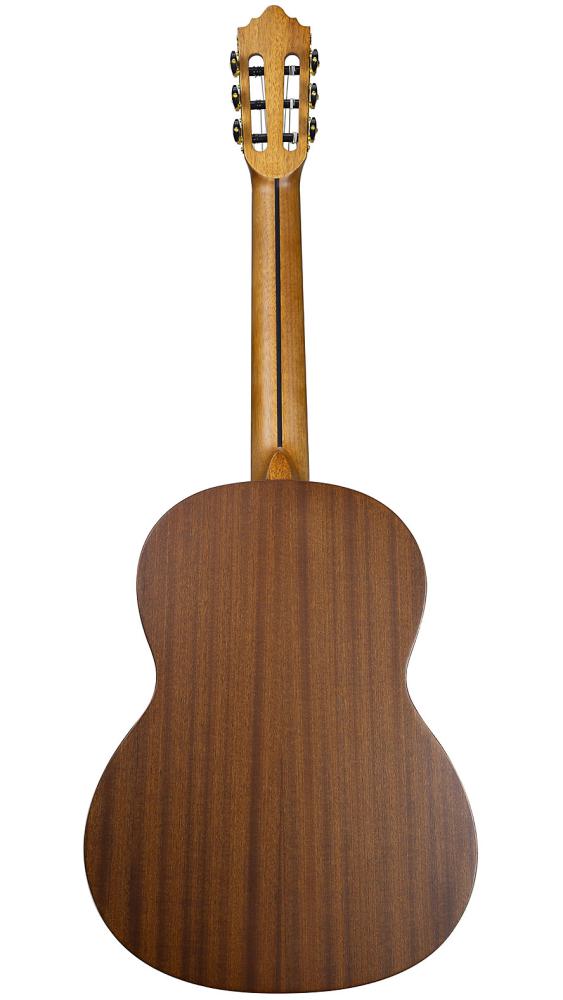 Lacuerda 65/2, matt finished classical guitar with solid spruce top, back