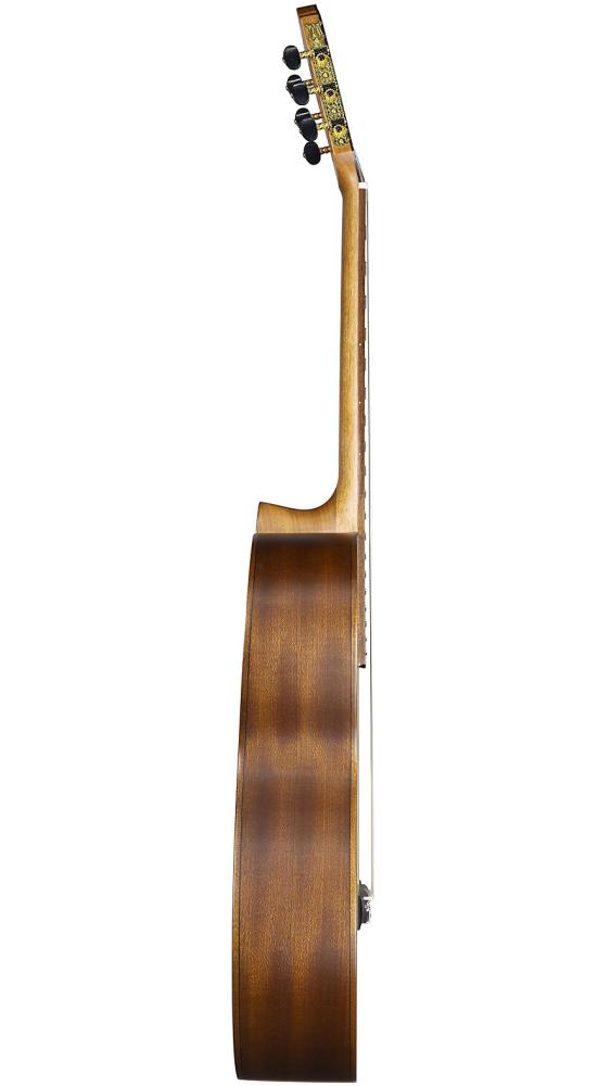 Lacuerda 65/2, matt finished classical guitar with solid spruce top, sides