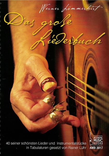 Lämmerhirt, Werner: Das Große Liederbuch für Fingerstyle Gitarre solo in Tabulatur