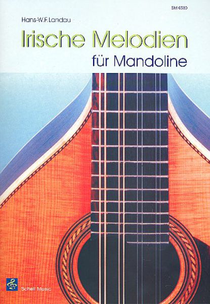 Landau, Hans W.F.: Irische Melodien für Mandoline solo, Noten und Tabulatur