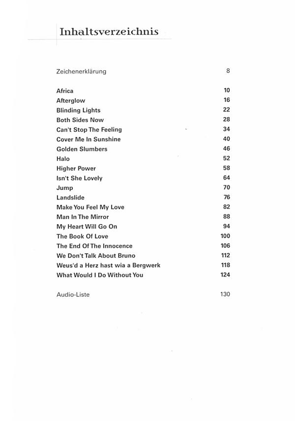 Langer, Michael: Acoustic Pop Guitar Solos Bd. 6 für Gitarre solo und Songbook für Begleitung, Noten und Tabulatur, mit online-audio Inhalt