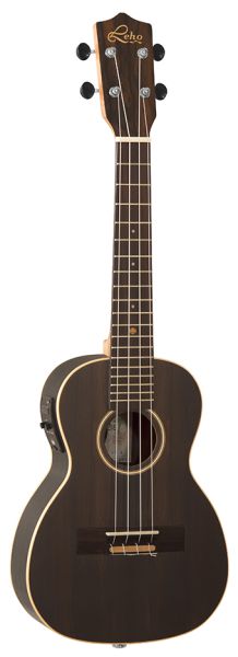 Concert Ukulele LEHO Ziricote mit Pickup und Hülle