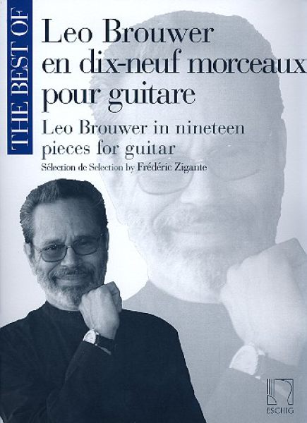 Brouwer, Leo: The Best of Leo Brouwer for guitar, Noten für Gitarre solo