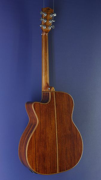 Merida Cardenas C-35 GACEH, Acoustic Guitar with pickup, back view