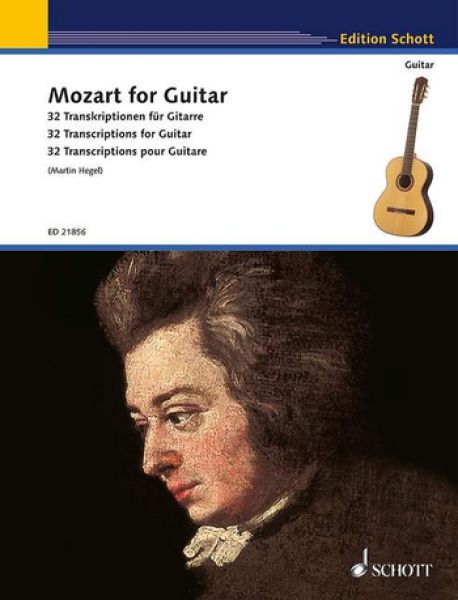 Mozart, Wolfgang Amadeus: Mozart for Guitar, Noten für Gitarre solo