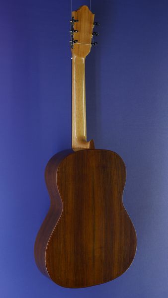 Orhan Ümmetler, Meistergitarre, Zeder, Palisander, Mensur 65 cm, Baujahr 2023, Rückseite
