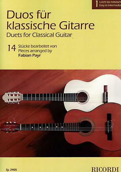 Payr, Fabian: Duets for Classical Guitar Vol. 1, sheet music