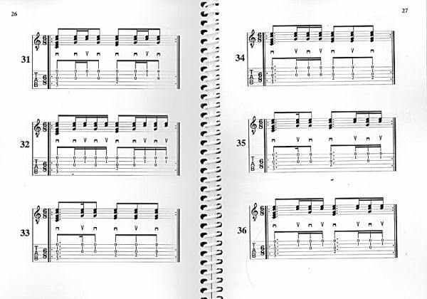 Payr, Fabian and Reimer, Peter: The Great Pattern Guide, 125 patterns for guitar sample