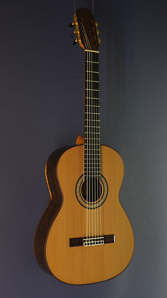 Ricardo Moreno C-Z cedar, Spanish Guitar with solid cedar top and cyricote on back and sides, classical guitar