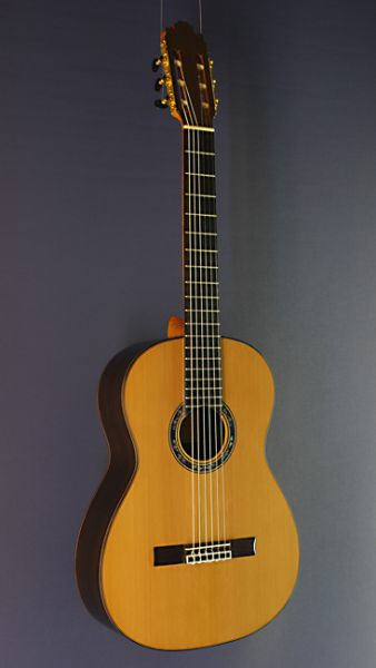 Ricardo Moreno, Tarrega Cedar model, solid guitar made of cedar and rosewood, Spanish classical guitar