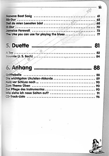 Rödder, Gernot: Ukulele total - Ukulele Method in C Tuning content